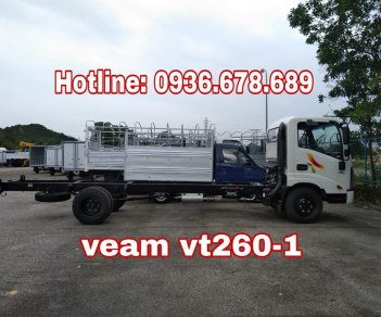 Veam VT260 2018 - Bán xe tải Veam Vt260-1 thùng dài 6m, tải 1t9, động cơ Isuzu