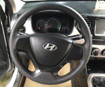 Hyundai Grand i10 Grand 1.2 MT 2016 - Cần bán Hyundai i10 Grand 1.2 MT đời 2016, màu bạc, nhập khẩu, giá 360 triệu