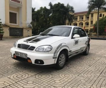 Daewoo Lanos 2002 - Bán ô tô Daewoo Lanos đời 2002, màu trắng