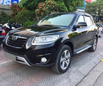 Hyundai Santa Fe SLX Premium 2.0 2WD AT 2012 - Bán nhanh xe Hyundai Santafe 2012 at full dầu, màu đen, xe cực đẹp