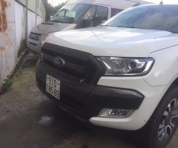 Ford Ranger Wildtrack 3.2 2017 - Cần bán Ford Ranger Wildtrack 3.2 2017 màu trắng, nhập Thái