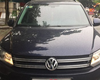 Volkswagen Tiguan   AT  2015 - Bán xe cũ Volkswagen Tiguan AT đời 2015, màu xanh lam