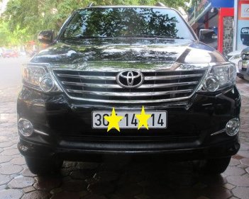 Toyota Fortuner   2.7V AT  2015 - Bán xe Toyota Fortuner 2.7V AT đời 2015, màu đen 