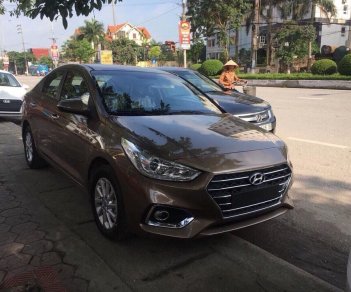 Hyundai Accent AT 2018 - Bán xe Accent màu vàng cát, giao ngay