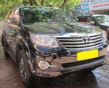 Toyota Fortuner   2.7V AT  2016 - Bán Toyota Fortuner 2.7V AT năm sản xuất 2016, màu đen 