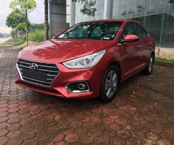 Hyundai Accent 1.4AT   2018 - Bán Hyundai Accent 1.4AT đời 2018, màu đỏ, 542tr