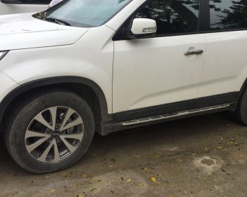 Kia Sorento   2.4 AT  2015 - Bán ô tô Kia Sorento 2.4 AT đời 2015, màu trắng