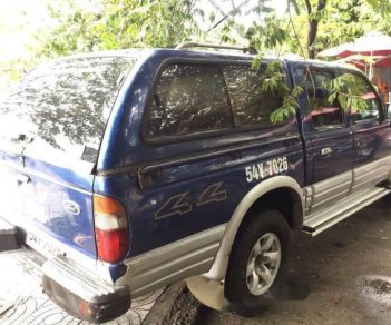 Ford Ranger 4x4 MT 2002 - Bán Ford Ranger 4x4 MT sản xuất năm 2002, màu xanh lam chính chủ, giá 175tr