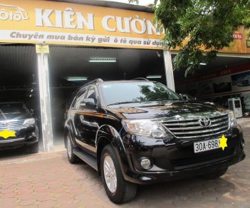 Toyota Fortuner 2.7V 2013 - Bán Toyota Fortuner 2.7V sản xuất 2013, màu đen