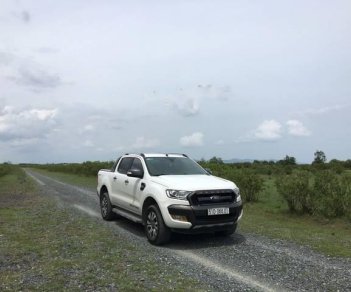 Ford Ranger  Wildtrak 2.2 AT 2016 - Bán Ford Ranger Wildtrak 2.2 AT đời 2016, màu trắng, nhập khẩu Thái 