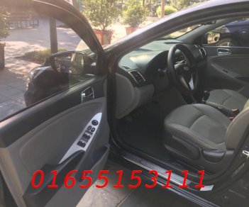 Hyundai Accent 1.4MT   2012 - Bán ô tô Hyundai Accent 1.4MT sedan đời 2012, màu đen, xe nhập