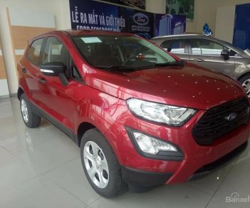 Ford EcoSport 1.5 MT 2018 - Bán Ford EcoSport 1.5MT Ambiente năm 2018, mới 100%, màu đỏ mận. L/H 0974286009