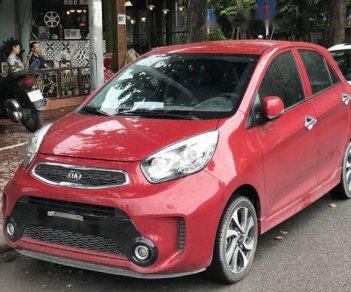 Kia Morning Si 2017 - Bán Kia Morning Si sản xuất năm 2017, màu đỏ  