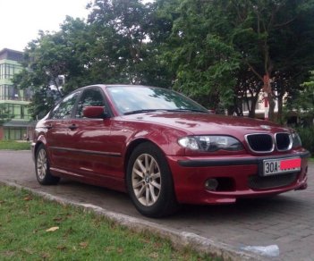 BMW 3 Series 318i 2003 - Bán xe BMW 3 Series đời 2003, màu đỏ - Cần tiền bán nhanh, giảm sâu cho bác nào mua thật