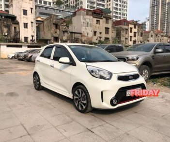 Kia Morning Si 1.25AT 2018 - Cần bán xe Kia Morning Si 1.25AT đời 2018, màu trắng như mới