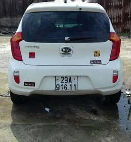 Kia Morning  MT 2013 - Bán xe Kia Morning MT đời 2013, màu trắng, xe tên tư nhân