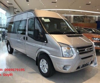 Ford Transit   SVP 2018 - Bán xe Ford Transit bản tiêu chuẩn SVP đời 2018, màu xám, giá cạnh tranh, hỗ trợ trả góp 90% tại Ninh Bình