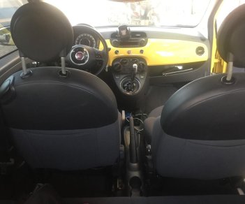 Fiat 500 2009 - Bán xe Fiat 500 2009, màu vàng, nhập khẩu nguyên chiếc