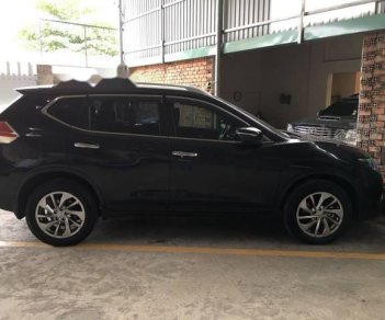 Nissan X trail   AT 2017 - Bán xe Nissan X Trail AT đời 2017, màu đen, xe đẹp, chạy êm