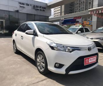 Toyota Vios E 2017 - Cần bán xe Toyota Vios E đời 2017, màu trắng chính chủ 