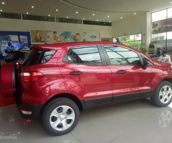 Ford EcoSport 1.5 MT 2018 - Bán Ford EcoSport 1.5MT Ambiente năm 2018, mới 100%, màu đỏ mận. L/H 0974286009