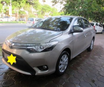 Toyota Vios 2017 - Cần bán Toyota Vios sản xuất 2017, màu ghi vàng