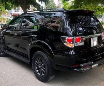 Toyota Fortuner  V  2015 - Bán Toyota Fortuner V đời 2015, màu đen, giá tốt