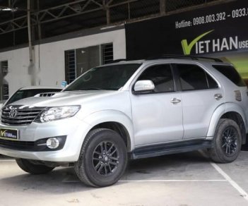 Toyota Fortuner G 2.5MT   2016 - Bán xe Toyota Fortuner G 2.5MT năm 2016, màu bạc, giá 906tr