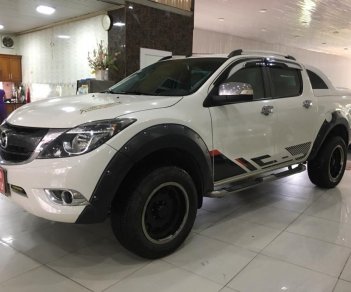 Mazda BT 50 2.2L 4x4MT 2017 - Bán Mazda BT 50 2.2 4x4 2017, màu trắng, nhập khẩu, 575tr