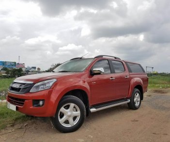 Isuzu Dmax LS 4x4 MT  2017 - Bán Isuzu Dmax LS 4x4 MT đời 2018, màu đỏ như mới, giá cạnh tranh