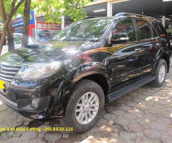 Toyota Fortuner 2.5G 2013 - Bán xe Toyota Fortuner 2.5G năm 2013, màu đen