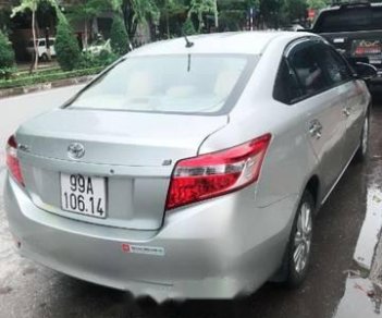 Toyota Vios   2015 - Bán Toyota Vios năm 2015, màu bạc số sàn 