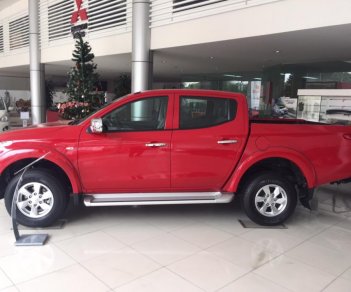 Mitsubishi Triton 4x2 AT 2018 - Bán Mitsubishi 4x2 AT đời 2018, màu đỏ, nhập khẩu nguyên chiếc. Có xe giao ngay