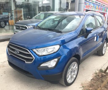 Ford EcoSport 1.5 MT Ambiente 2018 - Bán xe Ford EcoSport 1.5 MT Ambiente đời 2018 tại Điện Biên. Hỗ trợ trả góp 80% giá trị xe, màu xanh lam