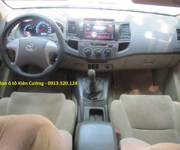 Toyota Fortuner 2.5G 2013 - Bán xe Toyota Fortuner 2.5G năm 2013, màu đen