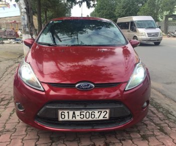 Ford Fiesta Trend 1.6 AT 2011 - Cần bán Ford Fiesta Trend 1.6 AT năm sản xuất 2011, màu đỏ