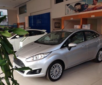 Ford Fiesta 1.5L AT Sport  2018 - Ninh Bình Ford bán Ford Fiesta 1.5 Titanium Sedan năm 2018, màu bạc, hỗ trợ giá tốt. L/h 0974286009