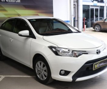 Toyota Vios 1.5MT 2017 - Cần bán xe Toyota Vios 1.5MT sản xuất 2017, màu trắng, giá tốt