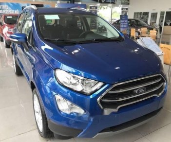 Ford EcoSport 1.5 AT Titanium  2018 - Bán Ford EcoSport sản xuất năm 2018, màu xanh lam, 633tr