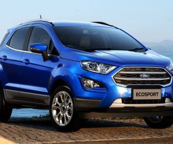 Ford EcoSport 1.5 MT Ambiente 2018 - Bán xe Ford EcoSport 1.5 MT Ambiente đời 2018 tại Điện Biên. Hỗ trợ trả góp 80% giá trị xe, màu xanh lam