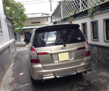 Toyota Innova G 2014 - Cần bán xe Toyota Innova 2.0G AT 2014 màu vàng cát, odo 56.000 km