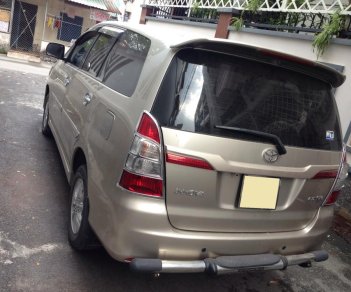 Toyota Innova G 2014 - Cần bán xe Toyota Innova 2.0G AT 2014 màu vàng cát, odo 56.000 km