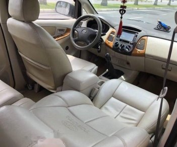 Toyota Innova  2.0MT   2008 - Bán Toyota Innova 2.0MT sản xuất năm 2008, màu bạc chính chủ, giá 262tr