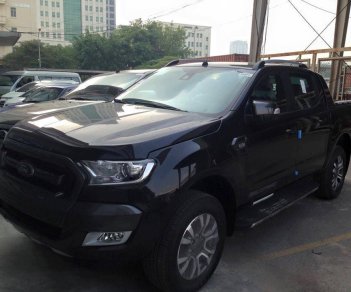 Ford Ranger Wildtrak 3.2 2018 - Bán Ford Ranger Wildtrak 3.2 2018, màu đen, nhập khẩu, giá chỉ 925 triệu