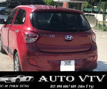 Hyundai Grand i10 1.2 AT 2016 - Bán ô tô Hyundai Grand i10 số AT đời 2016, màu đỏ, xe nhập