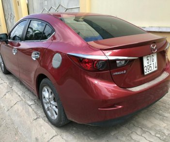 Mazda 3 Facelift 1.5AT 2017 - Bán Mazda 3 FaceLift 1.5AT màu đỏ đô, số tự động bản Sedan, sản xuất 2017, biển Sài Gòn