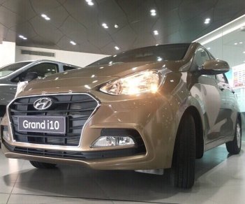 Hyundai Grand i10 2018 - Bán Grand I10 Sedan số sàn, màu nâu, xe có sẵn giao ngay trong tháng