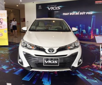 Toyota Vios 1.5G CVT 2018 - Bán Toyota Vios 1.5G CVT sản xuất năm 2018, màu trắng