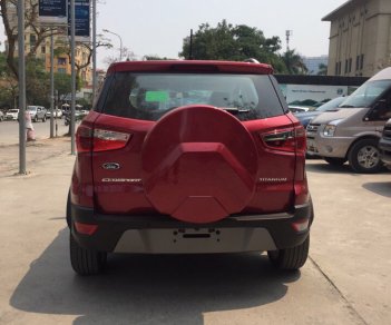 Ford EcoSport Titanium 1.0 Ecoboost 2018 - Bán Ford EcoSport Titanium 1.0 Ecoboost 2018, màu đỏ, giao xe ngay, hỗ trợ trả góp - LH: 0941921742