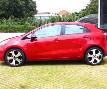 Kia Rio   1.4AT 2012 - Bán ô tô Kia Rio Hatchback 1.4AT đời 2012, màu đỏ, xe nhập